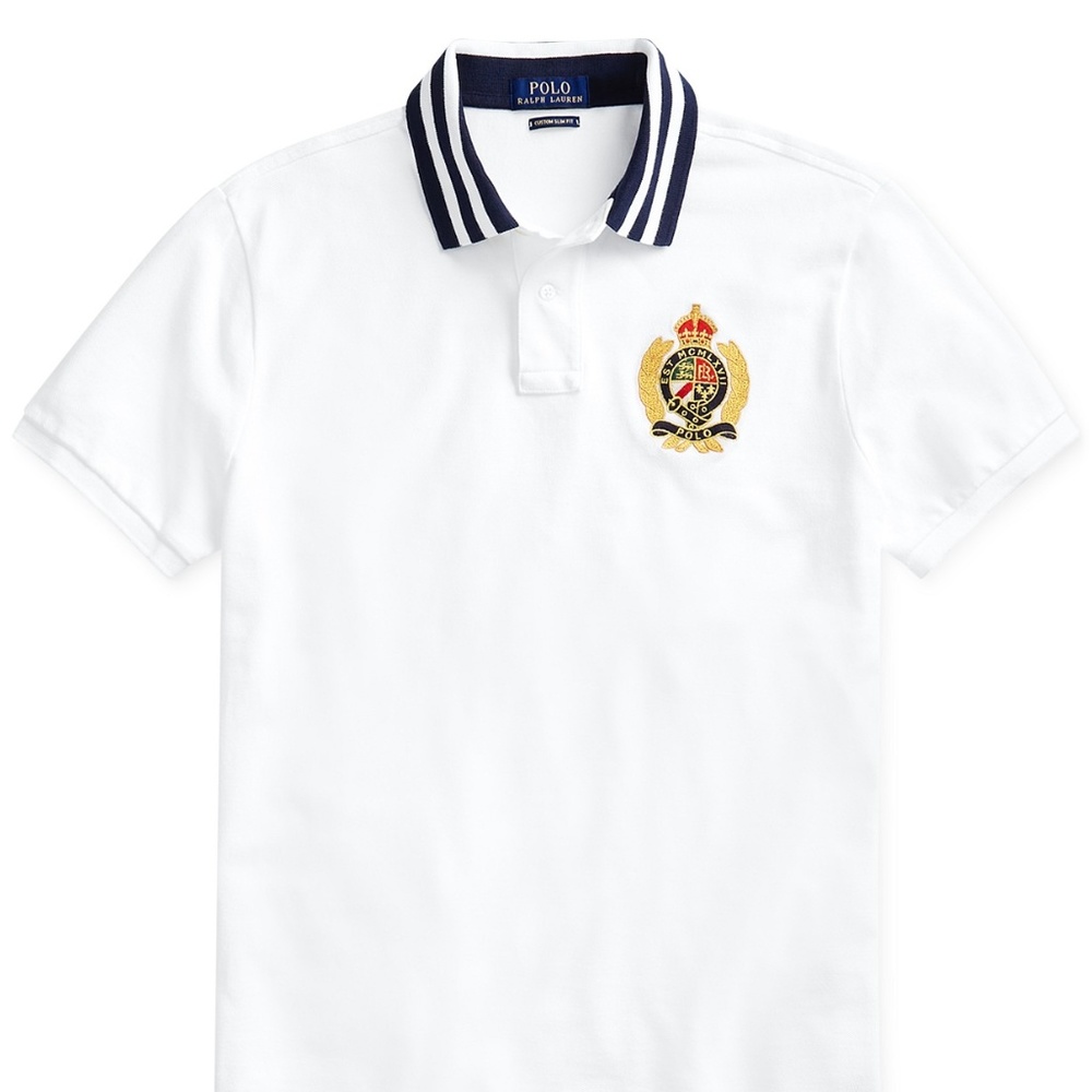 Polo Ralph Lauren Men's Custom Slim Fit Crest Mesh